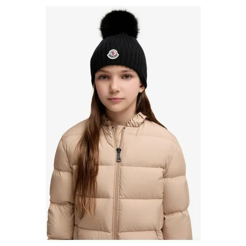 Wool Pom-Pom Hat - Moncler - Modalova