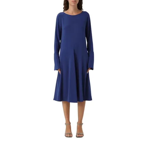 Elegant Solid Dress - Emporio Armani - Modalova