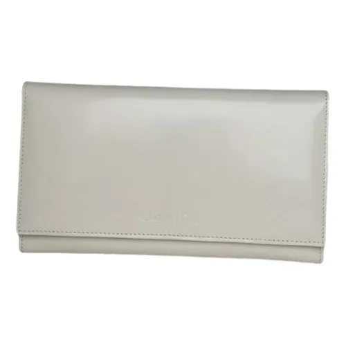 Pre-owned Leather Wallet - Dior Vintage - Modalova