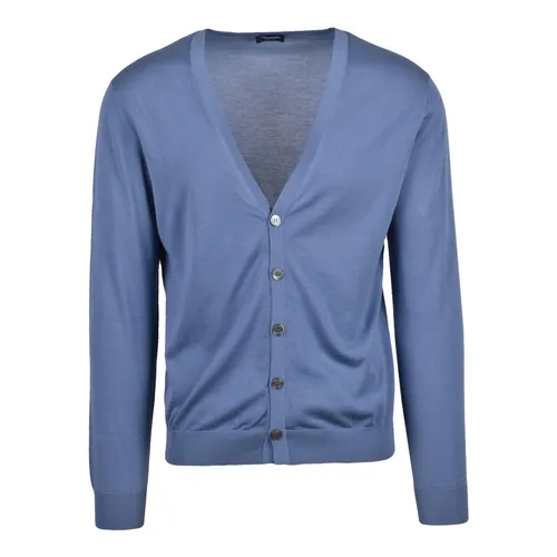 Cotton Cardigan - Drumohr - Modalova