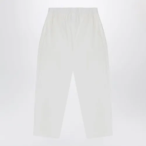 White Regular Trousers - Douuod Woman - Modalova