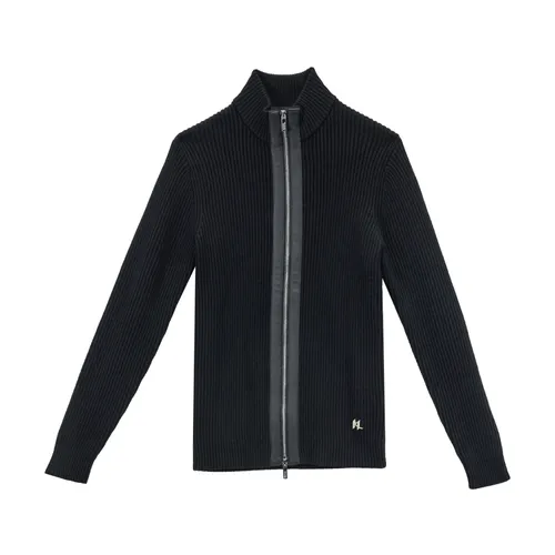 Maglia Zip Coste - Karl Lagerfeld - Modalova