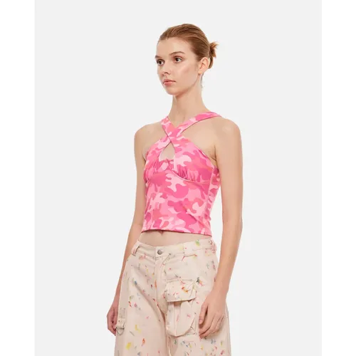 Cross-strap Cutout Top - Collina Strada - Modalova