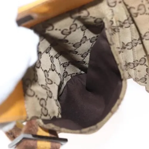 Pre-owned Canvas Belt Bag - Gucci Vintage - Modalova