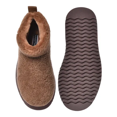 Sheepskin Ankle Boots - Baldinini - Modalova
