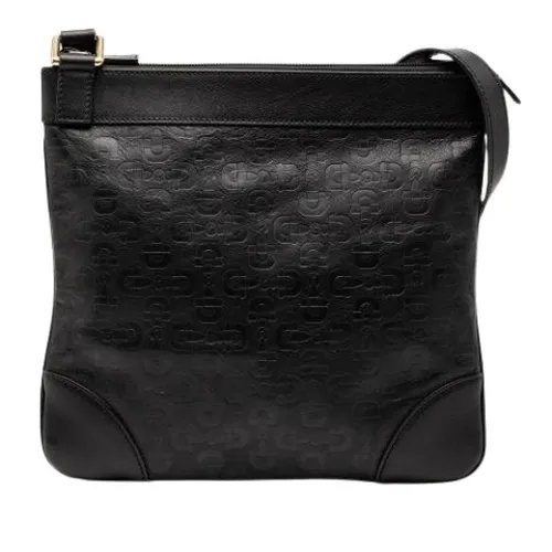 Pre-owned Cuero bolsos-gucci - Gucci Vintage - Modalova
