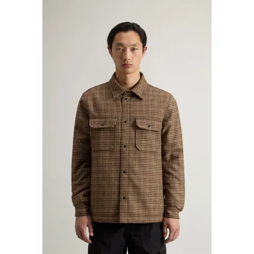 Wool Blend Jacket - Woolrich - Modalova
