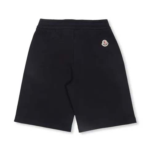 Shorts with side stripes - Moncler - Modalova