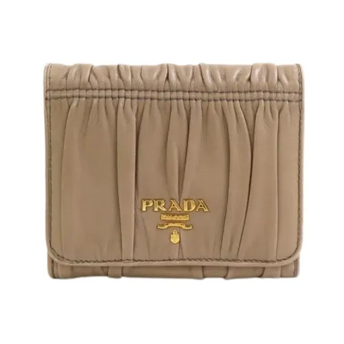 Pre-owned Leather wallets - Prada Vintage - Modalova