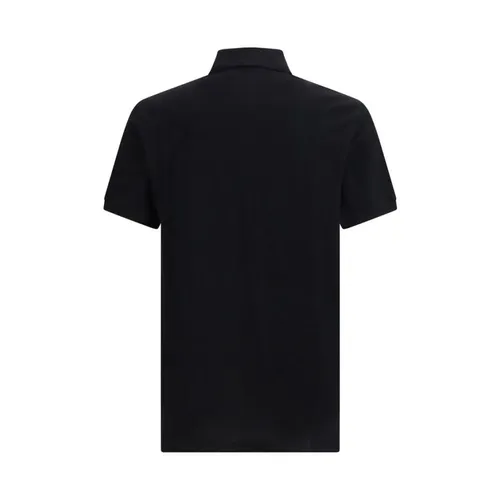 Cotton Polo Shirt with Classic Fit - Moschino - Modalova