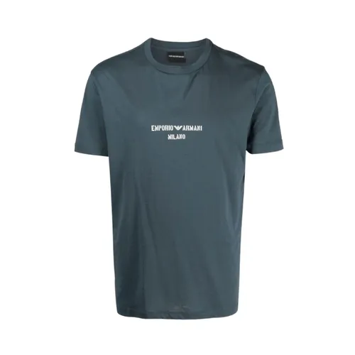 Basic Midnight Navy Unisex T-Shirt - Emporio Armani - Modalova