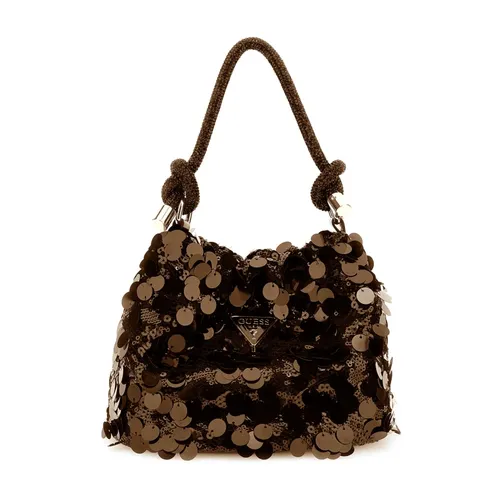 Mini Beuteltasche Strass Pailletten - Guess - Modalova