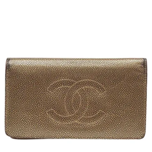 Pre-owned Leather wallets - Chanel Vintage - Modalova