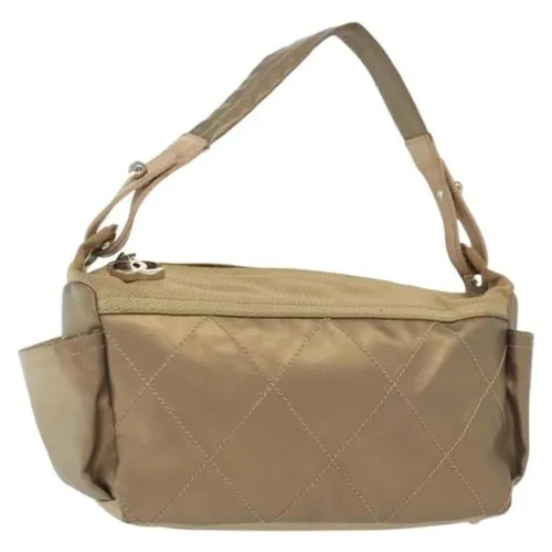 Pre-owned Coated Canvas Shoulder Bag - Chanel Vintage - Modalova