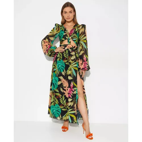 Tropicalia Maxi Dress with Slit - Patbo - Modalova