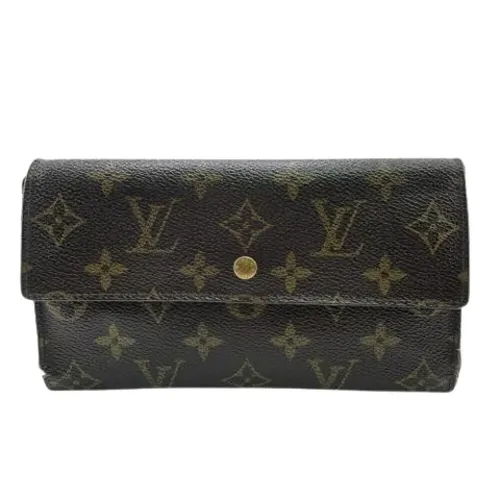 Pre-owned Leather Wallet - Louis Vuitton Vintage - Modalova