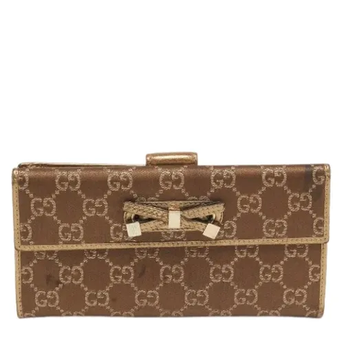 Pre-owned Compact Wallet - Gucci Vintage - Modalova