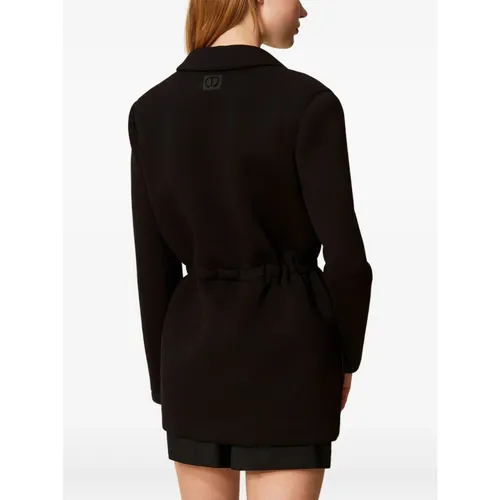 Scuba Fabric Blazer - Twinset - Modalova