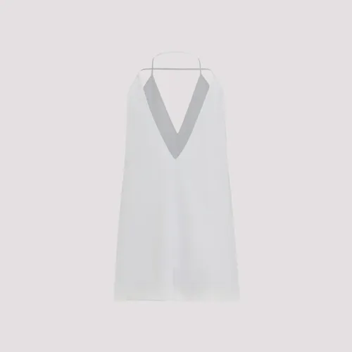 Toteme Double-Halter Silk Top - TotêMe - Modalova