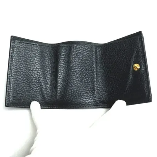 Pre-owned Leather wallets - Gucci Vintage - Modalova