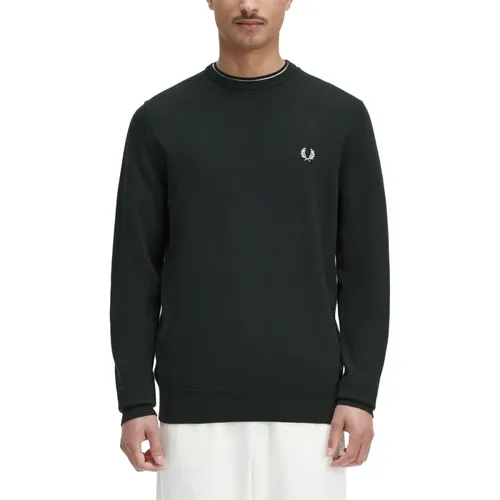 Logo Jersey Sweatshirt Stylish Comfortable Blend - Fred Perry - Modalova
