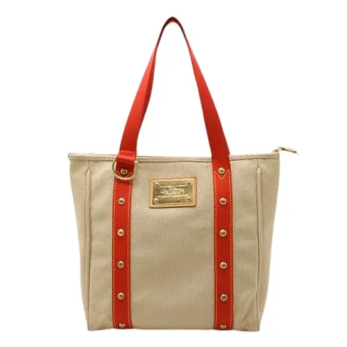 Pre-owned Canvas Tote Bag - Louis Vuitton Vintage - Modalova