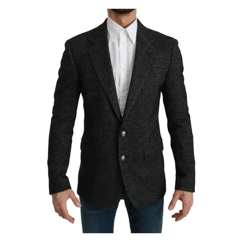 Slim Fit Jacket Blazer - Dolce & Gabbana - Modalova