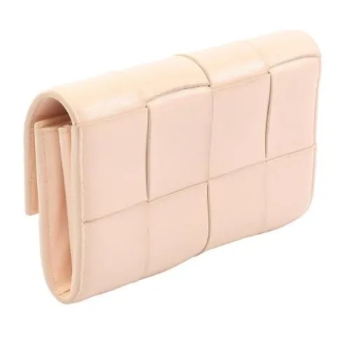Pre-owned Leather Wallet - Bottega Veneta Vintage - Modalova