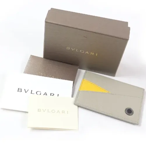 Pre-owned Leather wallets - Bvlgari Vintage - Modalova