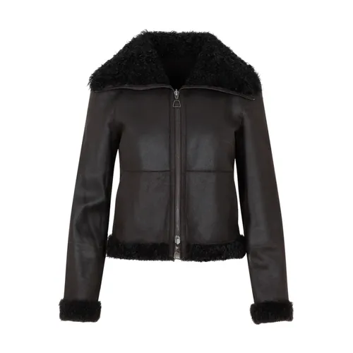 Lamb Leather Jacket - Akris - Modalova
