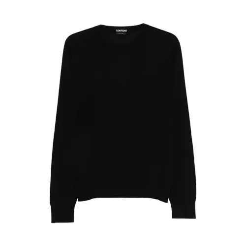 Fluid Silk Crew Neck - Tom Ford - Modalova