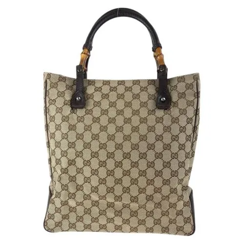 Pre-owned Canvas totes - Gucci Vintage - Modalova