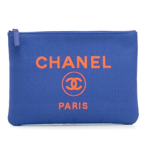 Pre-owned Vintage Fabric Clutch - Chanel Vintage - Modalova