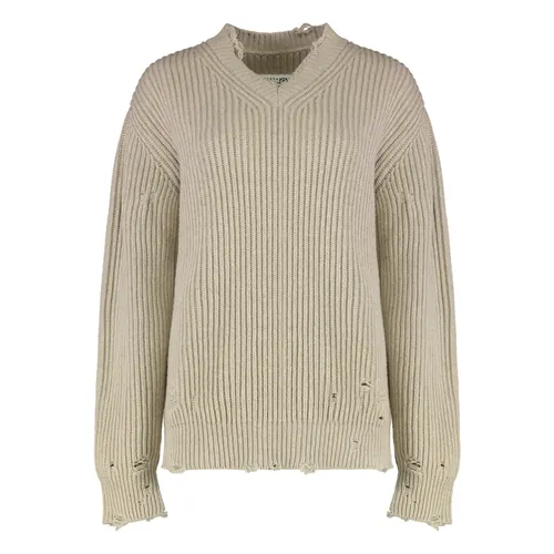 Wool blend sweater - MM6 Maison Margiela - Modalova