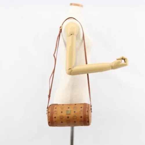 Pre-owned Leather Shoulder Bag - MCM Pre-owned - Modalova
