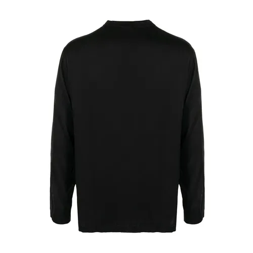 Black Silk Henley Loungewear Shirt - Tom Ford - Modalova