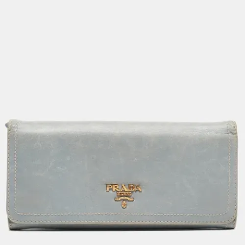 Pre-owned Leather wallets - Prada Vintage - Modalova
