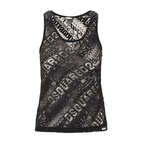 Scoop Neck Tank Top - Dsquared2 - Modalova