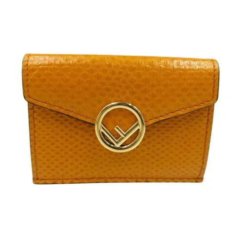 Pre-owned Leather Wallet - Fendi Vintage - Modalova
