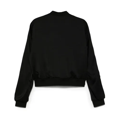 Studded Bomber Jacket in Black - Dkny - Modalova