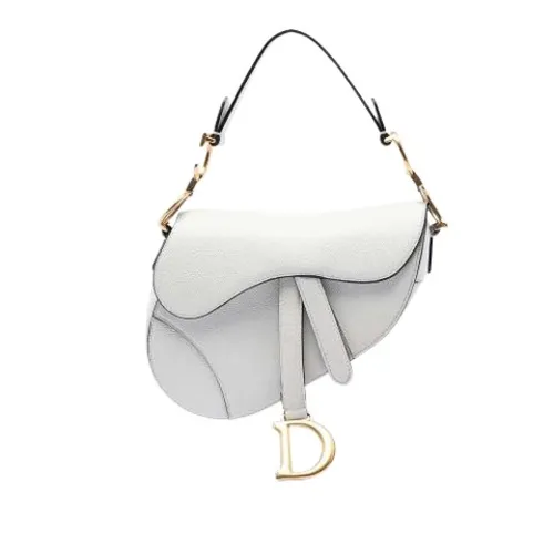 Pre-owned Leather Shoulder Bag - Dior Vintage - Modalova