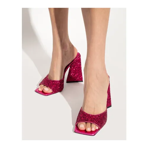 Devon Heeled Mules - The Attico - Modalova