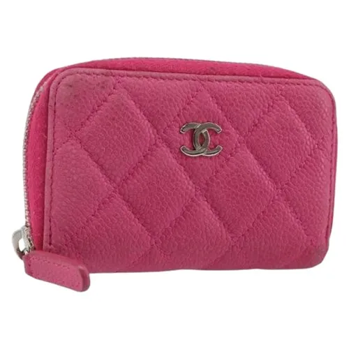 Pre-owned Leather Wallet - Chanel Vintage - Modalova