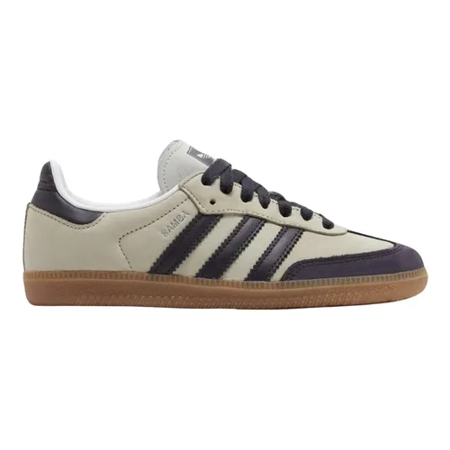 Samba OG Putty Grey Black Sneakers - Adidas - Modalova