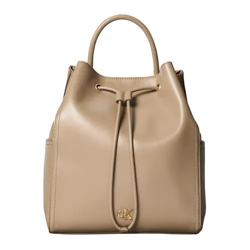 Monogram Drawstring Backpack - Calvin Klein - Modalova