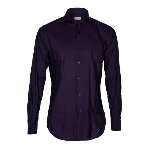 Stretch Cotton Shirt - Xacus - Modalova
