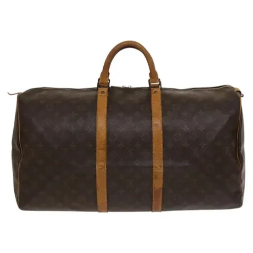 Pre-owned Keepall 55 Boston Bag - Louis Vuitton Vintage - Modalova