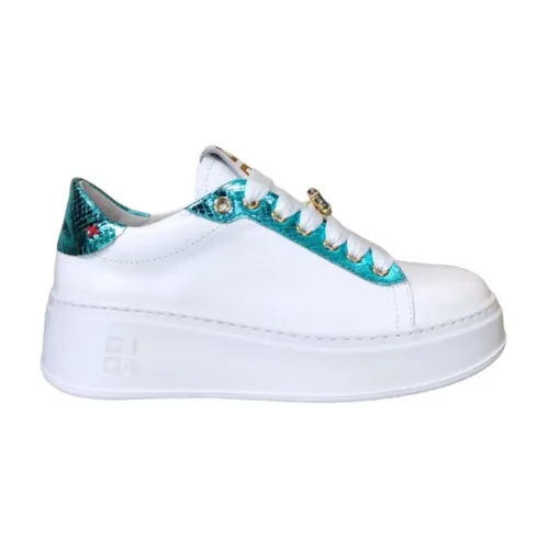 White Low Top Sneakers - Gio+ - Modalova