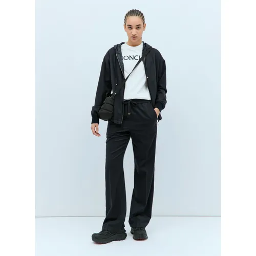 Wool-Blend Drawstring Trackpants - Moncler - Modalova