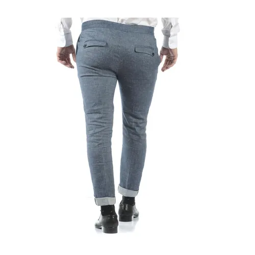 Slim-fit Trousers - Daniele Alessandrini - Modalova